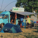 Campsite at Nozstock Festival