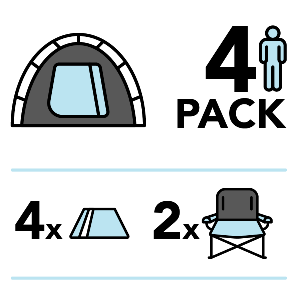 tent for four package